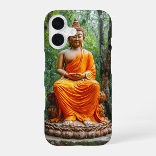 Funda Para iPhone 16 Bosque de Calma: El Santuario de Buda