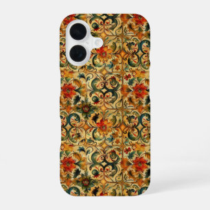 Funda Para iPhone 16 Botánica de la Edad de Oro