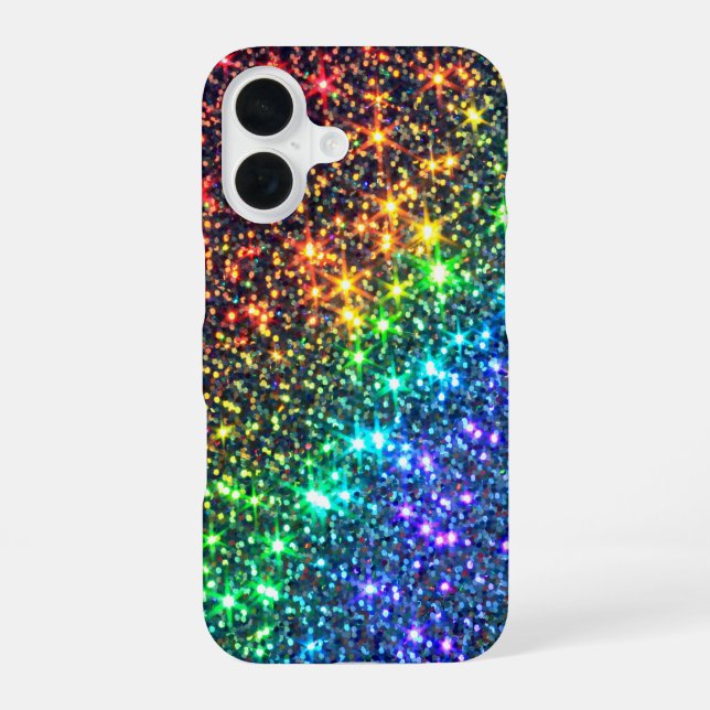 Funda Para iPhone 16 Brillo colorido (Reverso )