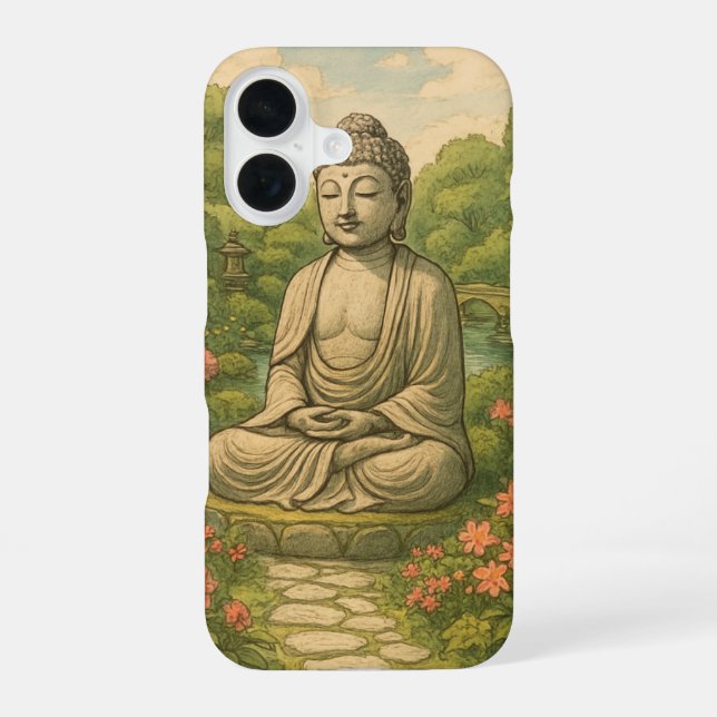 Funda Para iPhone 16 Buda (Reverso )