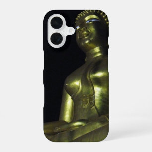 Funda Para iPhone 16 Buda de Oro por la Noche