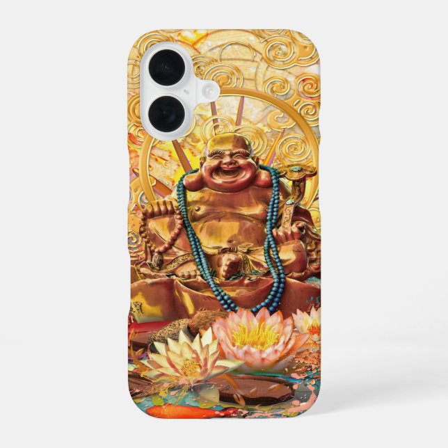 FUNDA PARA iPhone 16 BUDDHA EL ILUMINADO (Reverso )