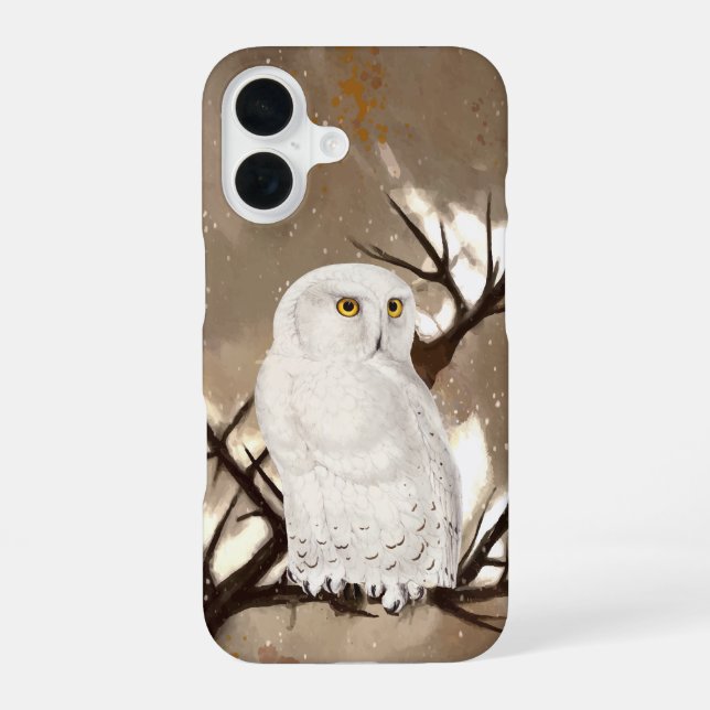 Funda Para iPhone 16 Búho Nival  (Reverso )