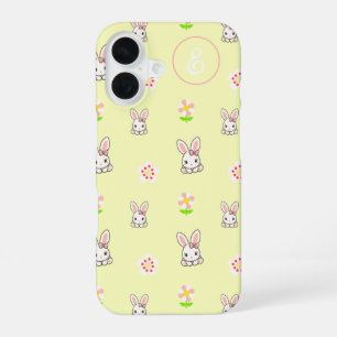 Funda Para iPhone 16 Bunny Bloom Delight