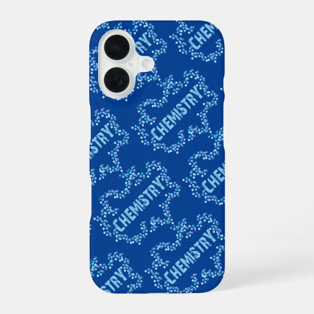 Funda Para iPhone 16 Burbujas de Química (Reverso )