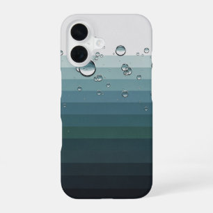 Funda Para iPhone 16 Burbujas Marinas Geométricas