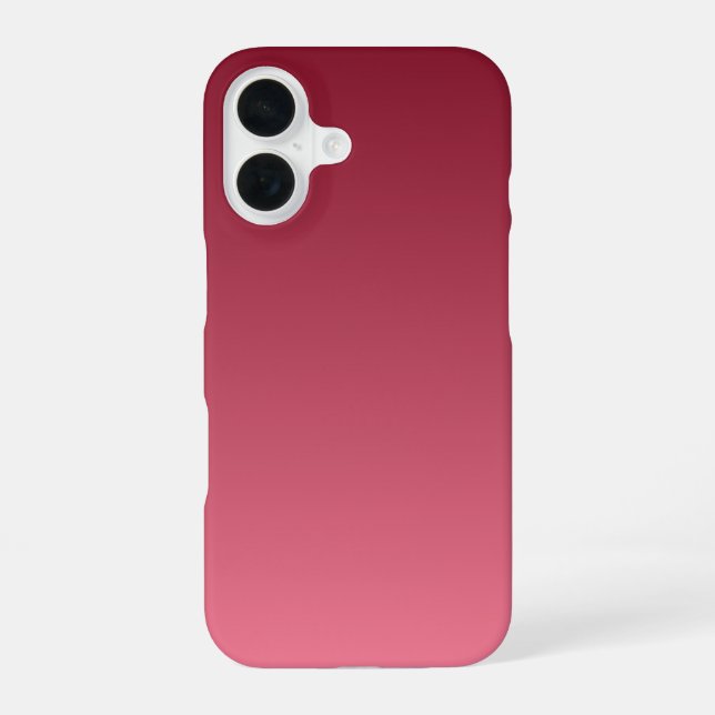 Funda Para iPhone 16 Burgundy Fade (Reverso )