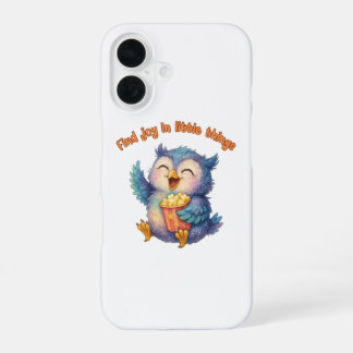 Funda Para iPhone 16 Buscar alegría en pequeñas cosas - Positivo