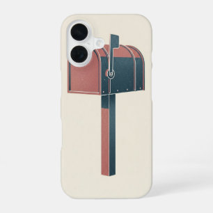 Funda Para iPhone 16 Buzón Retro Curva