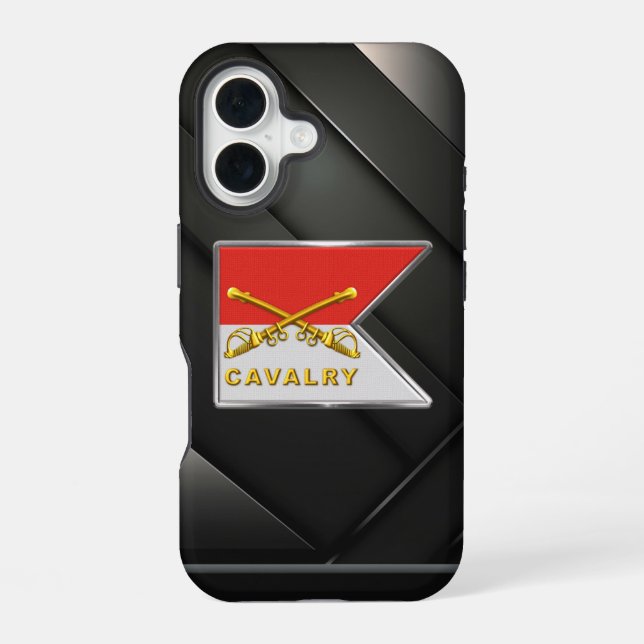 Funda Para iPhone 16 Caballería CAV (Reverso )