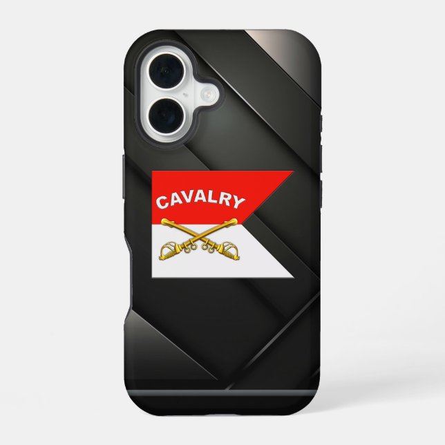 Funda Para iPhone 16 Caballería CAV (Reverso )