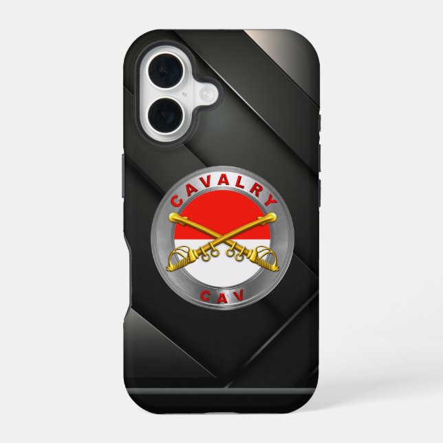Funda Para iPhone 16 Caballería CAV (Reverso )