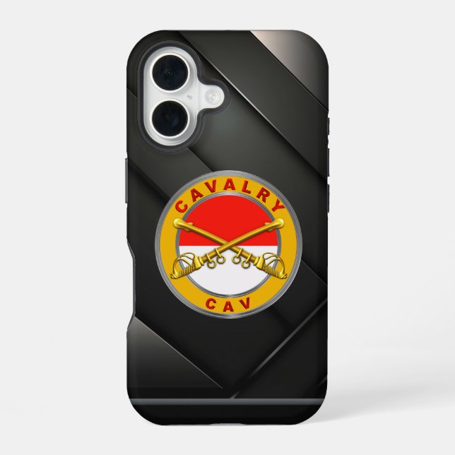 Funda Para iPhone 16 Caballería CAV (Reverso )