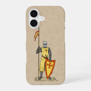 Funda Para iPhone 16 Caballero Medieval Principios del Siglo XIII Case-