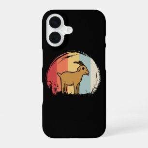 Funda Para iPhone 16 Cabra Retro Adorable