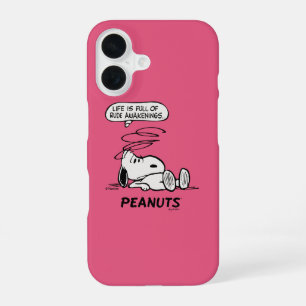 Funda Para iPhone 16 Cacahuetes La vida está llena de despertares bru