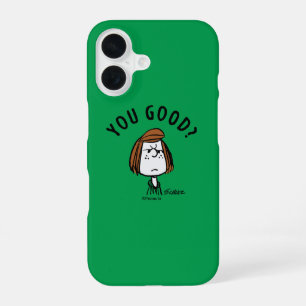Funda Para iPhone 16 Cacahuetes Patty de menta ¿Estás bien?