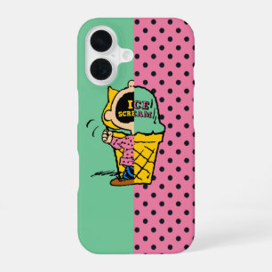 Funda Para iPhone 16 Cacahuetes   Sally Helado Mitad y Mitad