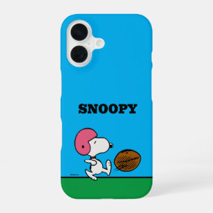 Funda Para iPhone 16 Cacahuetes   Snoopy Football Kicker