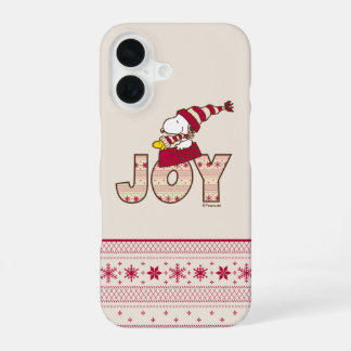 Funda Para iPhone 16 Cacahuetes | Snoopy & Woodstock Joy Sled Ride