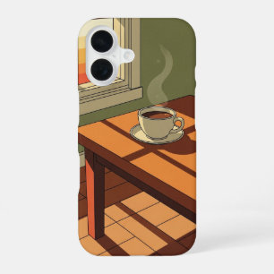 Funda Para iPhone 16 Café Sol de Mañana