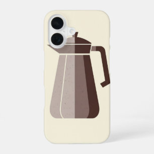 Funda Para iPhone 16 Cafetera antigua