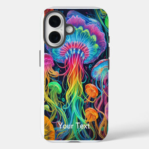 Funda Para iPhone 16 Caja de pulpo de medusas Diseños únicos para todos