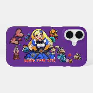 Funda Para iPhone 16 Calamar teme ciudad EDICIÓN ALICE
