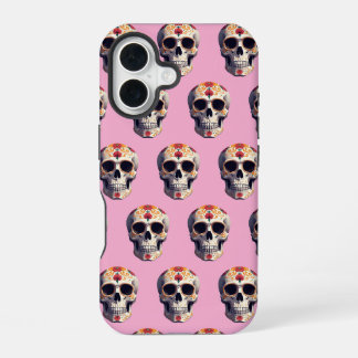 Funda Para iPhone 16 Calavera Día de Muertos 2