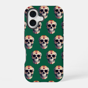 Funda Para iPhone 16 Calavera Día de Muertos 2