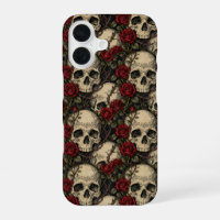 Calaveras y Rosa de Espino
