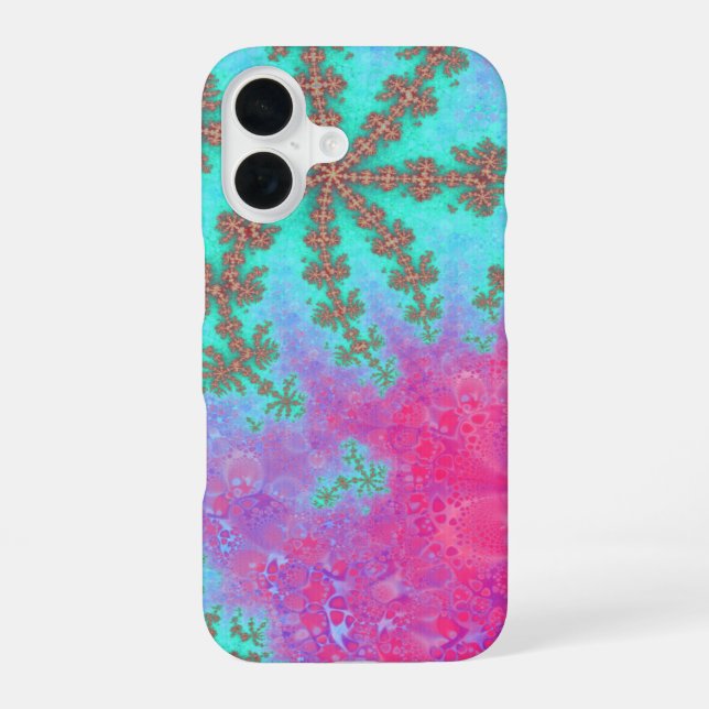 Funda Para iPhone 16 Calderia Falls Fractal (Reverso )