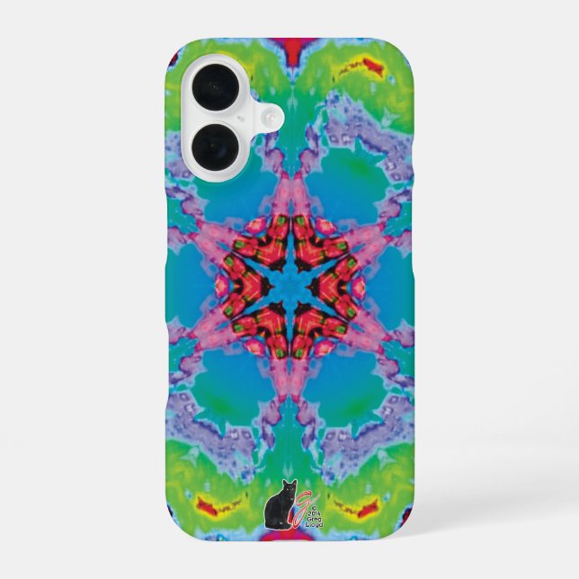 Funda Para iPhone 16 Caleidoscopio Stemma (Reverso )