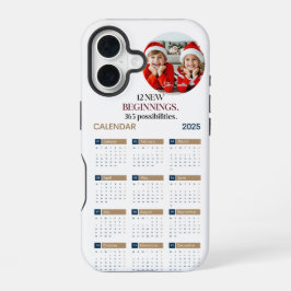 Funda Para iPhone 16 Calendario personalizado 2025