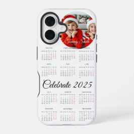 Funda Para iPhone 16 Calendario personalizado 2025
