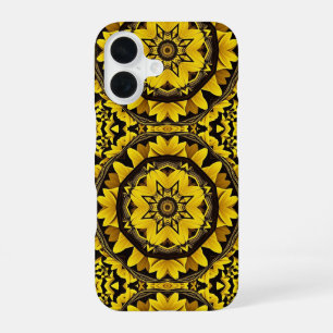 Funda Para iPhone 16 Calidoscopio de Girasol