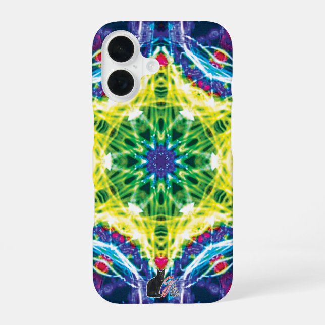 Funda Para iPhone 16 Calidoscopio de Joules (Reverso )