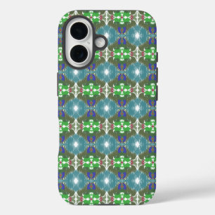 Funda Para iPhone 16 Calidoscopio Marea Esmeralda