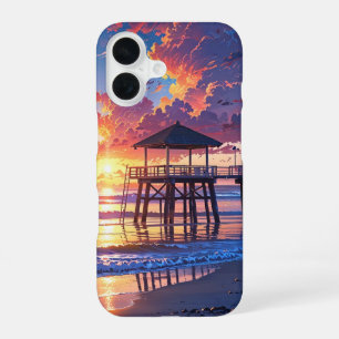 Funda Para iPhone 16 Calle Sunset Beach