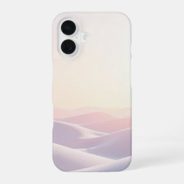 Funda Para iPhone 16 Calm light background with sand dunes
