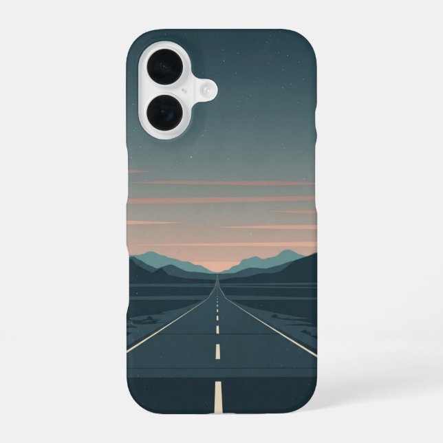 Funda Para iPhone 16 Camino al crepúsculo (Reverso )
