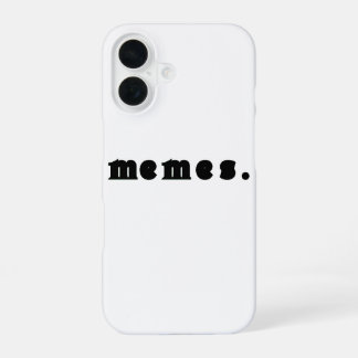 Funda Para iPhone 16 Camiseta memes - Divertida cultura de Internet
