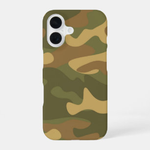 Funda Para iPhone 16 Camo marrón arena