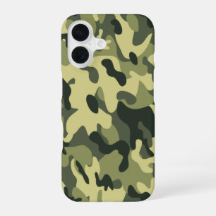 Funda Para iPhone 16 Camo verde