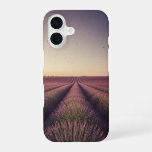 Funda Para iPhone 16 Campo de lavanda vintage