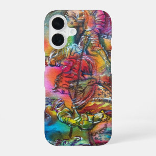 FUNDA PARA iPhone 16 CANCION DE ROLAND,COMBATE DE CABALLEROS EN TORNEO