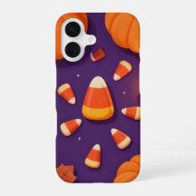 Candy Corn and Pumpkins Halloween Case