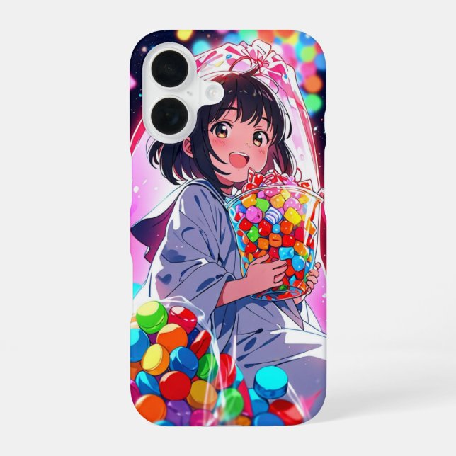 Funda Para iPhone 16 Candy Ghost Girl (Reverso )
