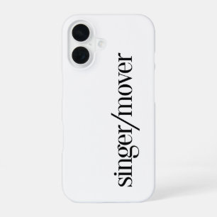 Funda Para iPhone 16 Cantante/Moviente