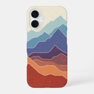 Funda Para iPhone 16 Capas de Montaña Retro